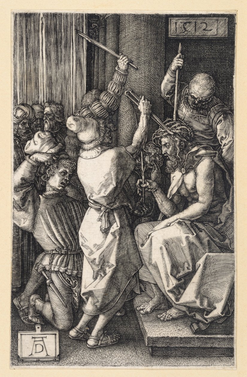 Kristi tornekrone (Kobberstikspassionen) af Albrecht Dürer