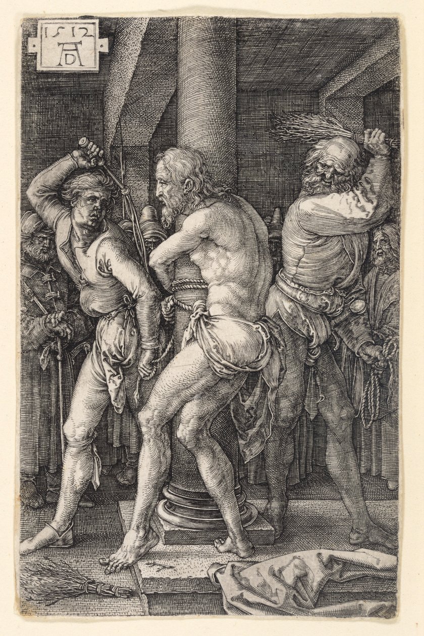 Kristi hudflettelse (Den graverede passion) af Albrecht Dürer