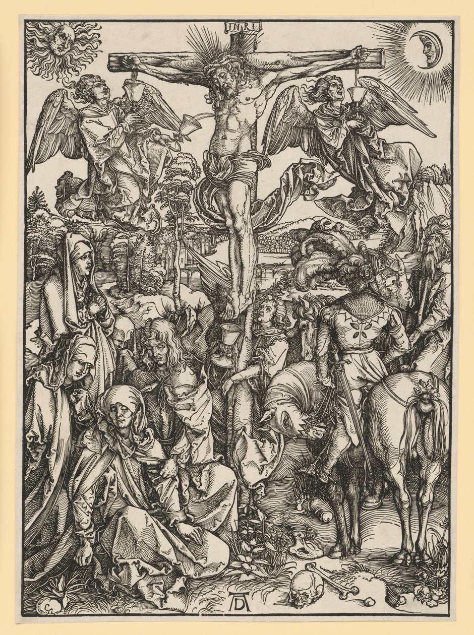 Kristi korsfæstelse (Den store passion) af Albrecht Dürer