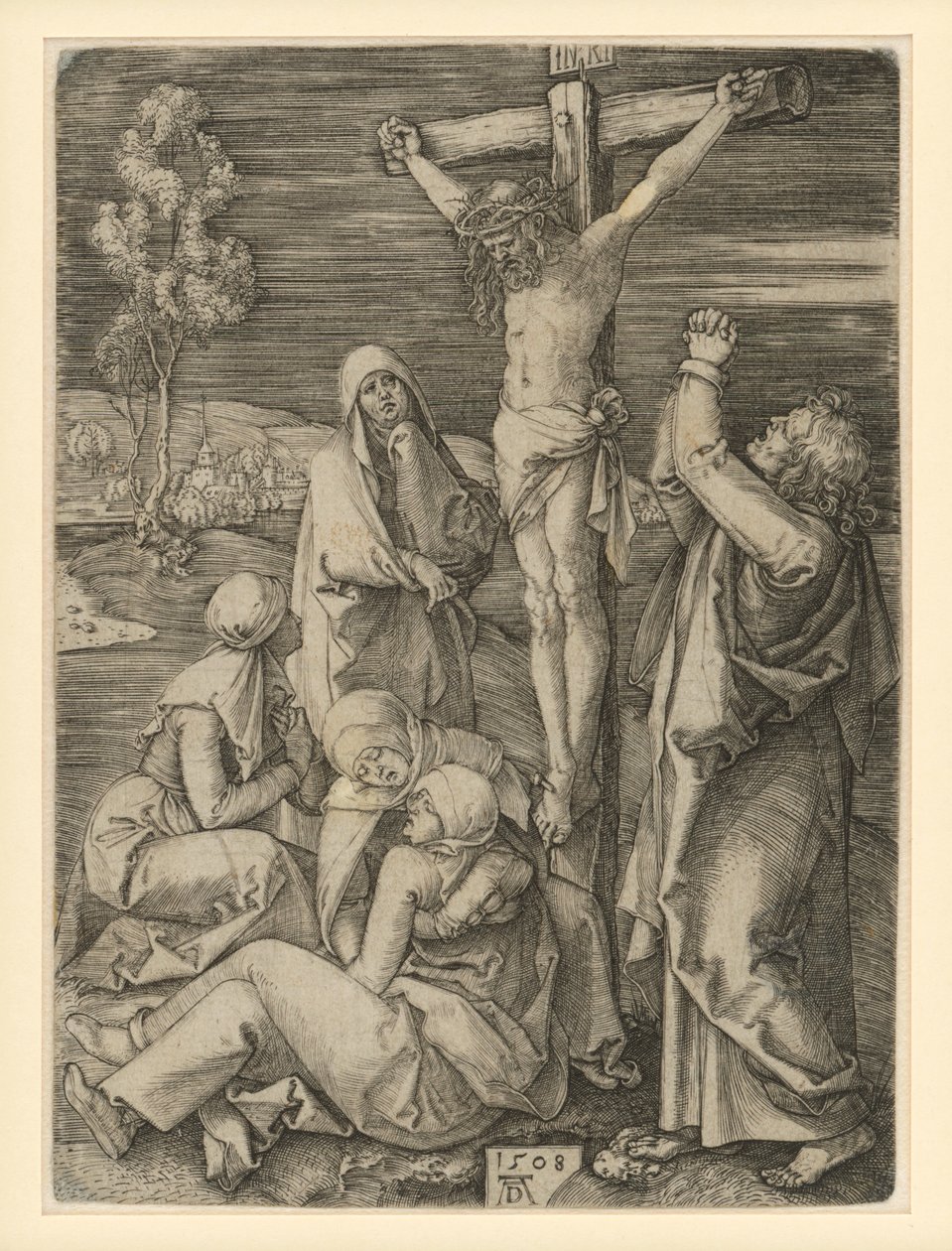Kristus på korset af Albrecht Dürer