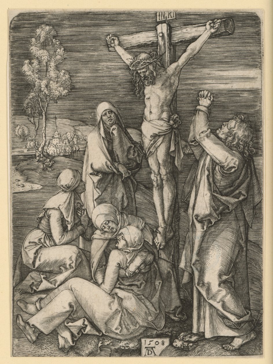Kristus på korset af Albrecht Dürer