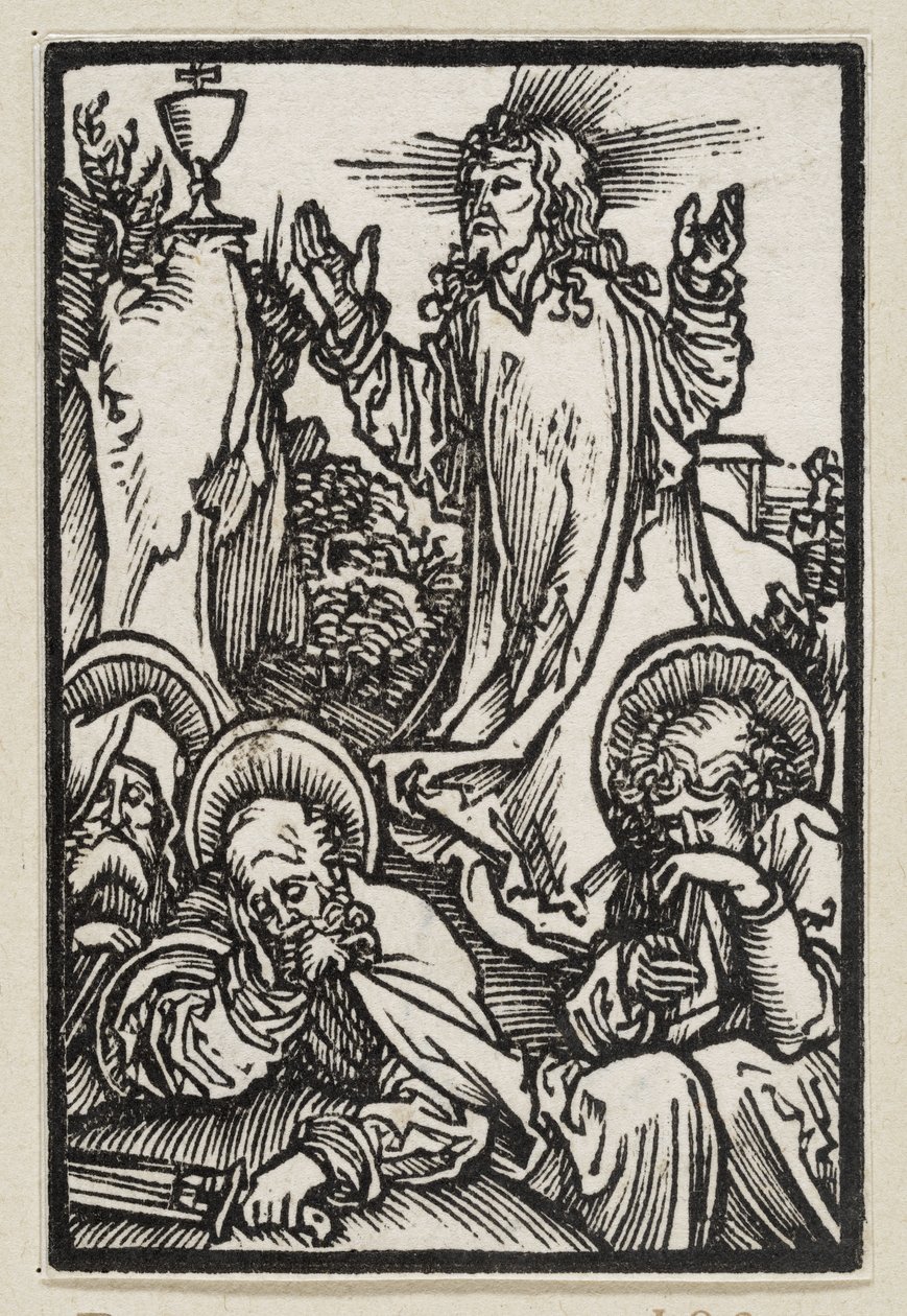 Kristus på Oliebjerget (63 religiøse scener) af Albrecht Dürer