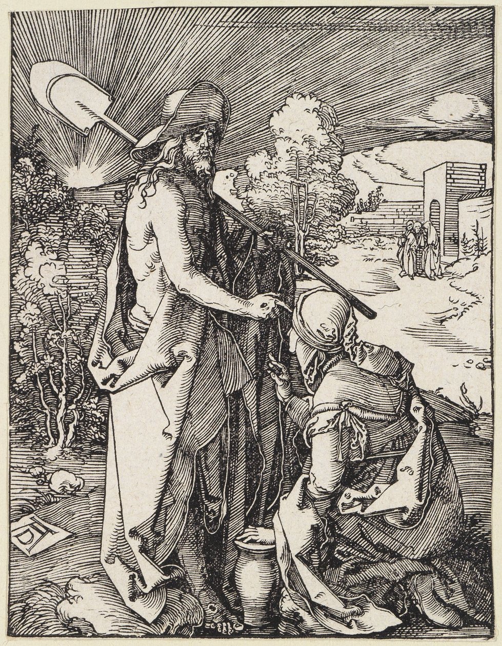 Kristus viser sig for Maria Magdalene af Albrecht Dürer
