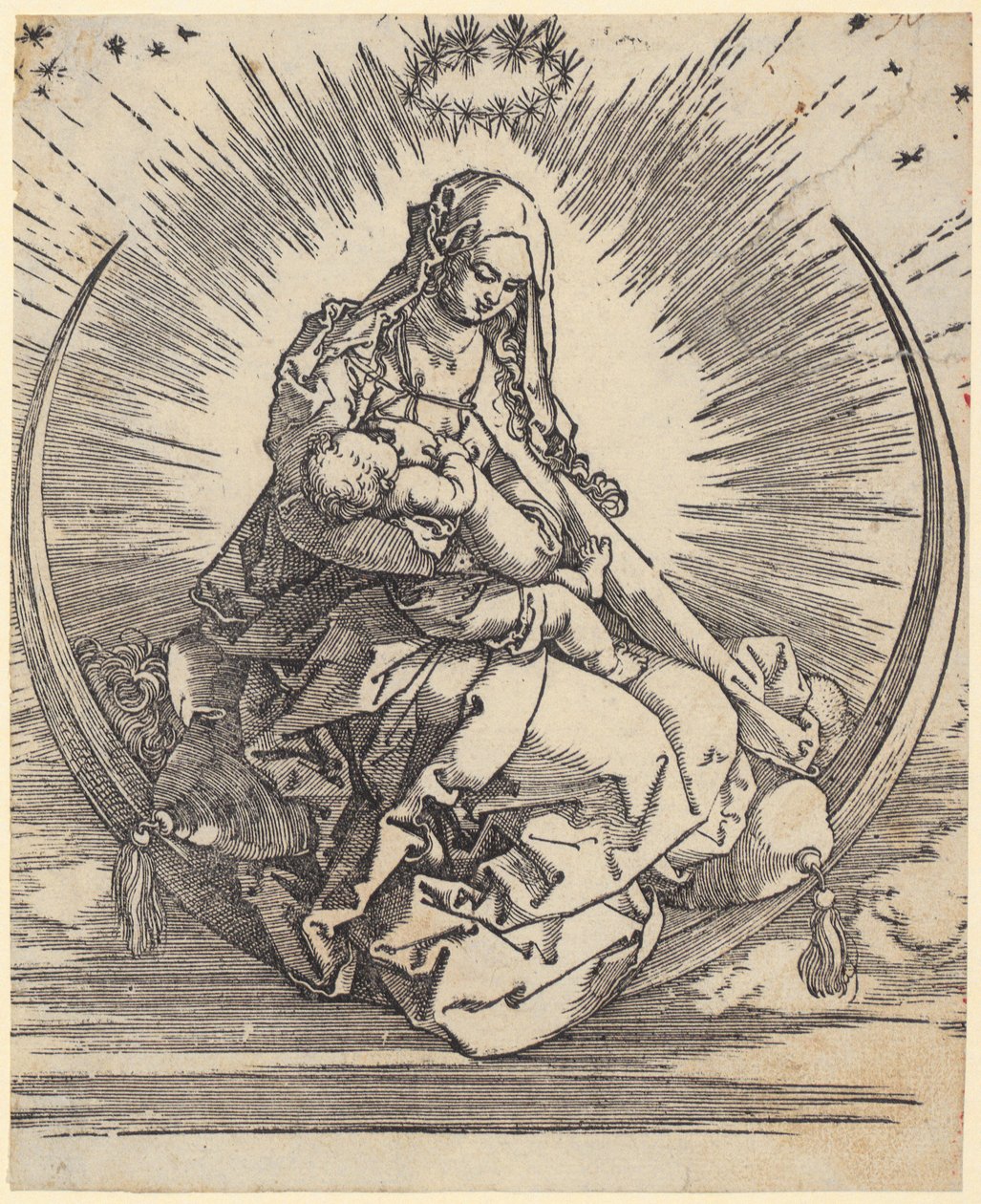 Kristus i forhelvede, blad 11 i serien »Den store passion« af Albrecht Dürer