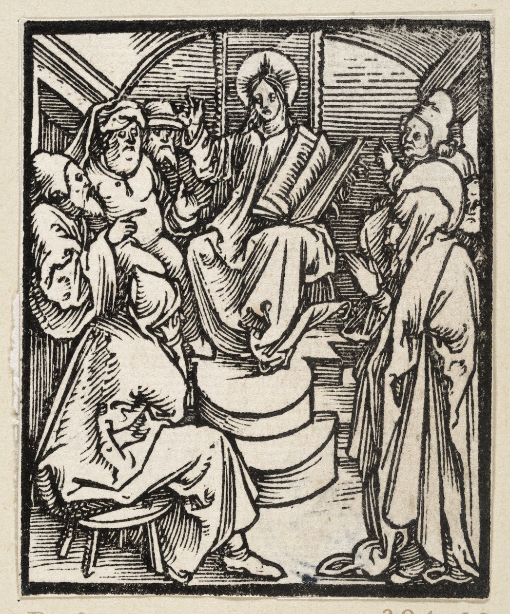 Kristus blandt de lærde (43 religiøse temaer) af Albrecht Dürer