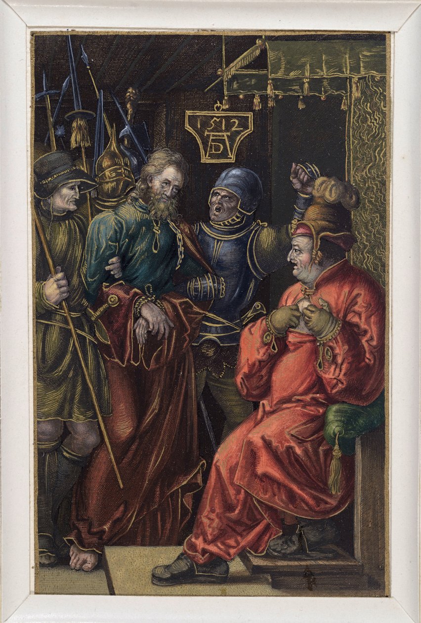 Kristus foran Kaifas af Albrecht Dürer
