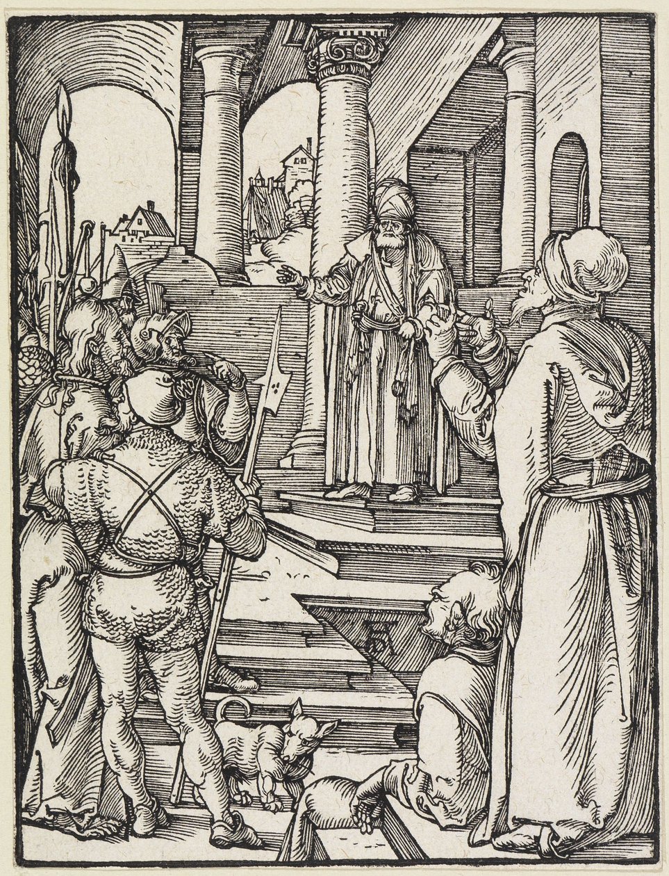 Kristus for Pilatus af Albrecht Dürer