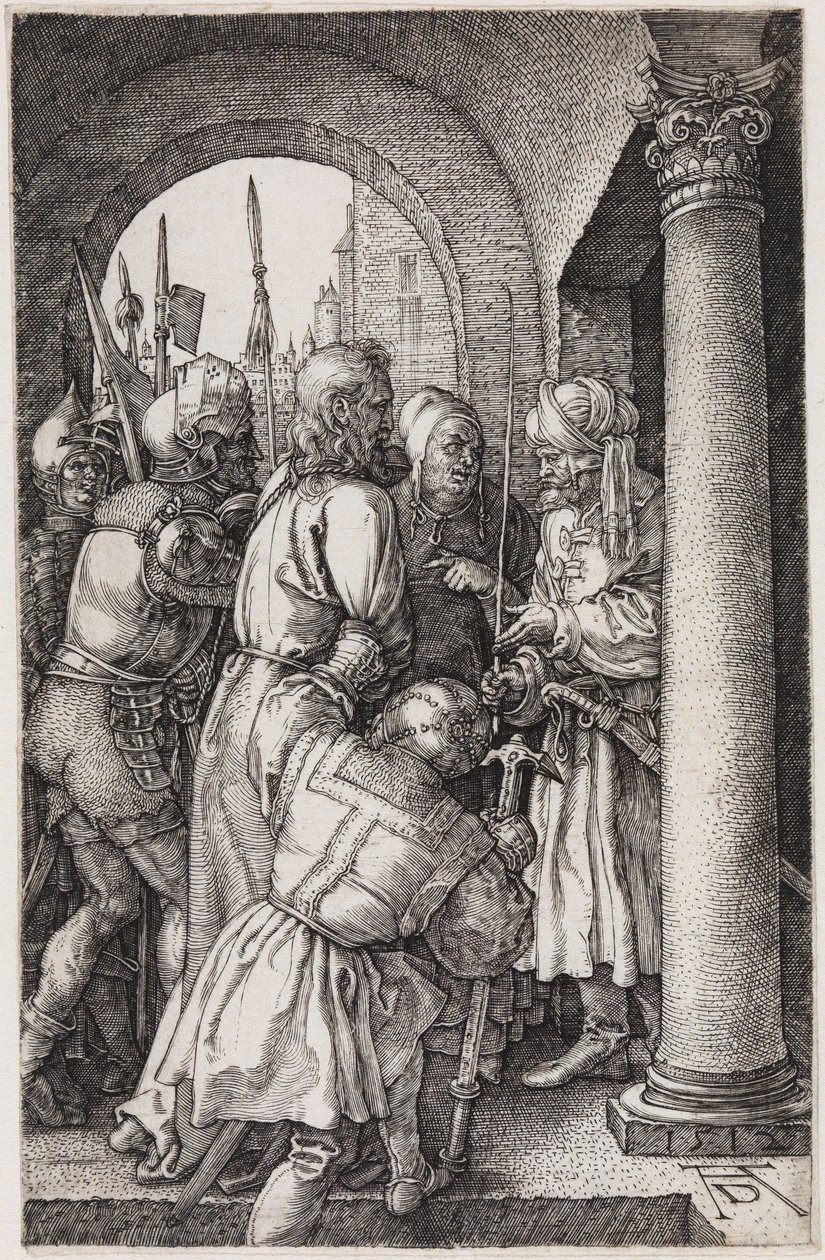 Kristus for Pilatus af Albrecht Dürer