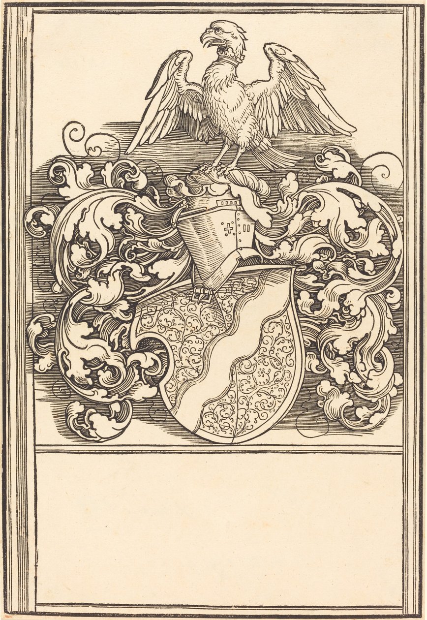 Michael Behaims våbenskjold, sandsynligvis ca. 1520. af Albrecht Dürer