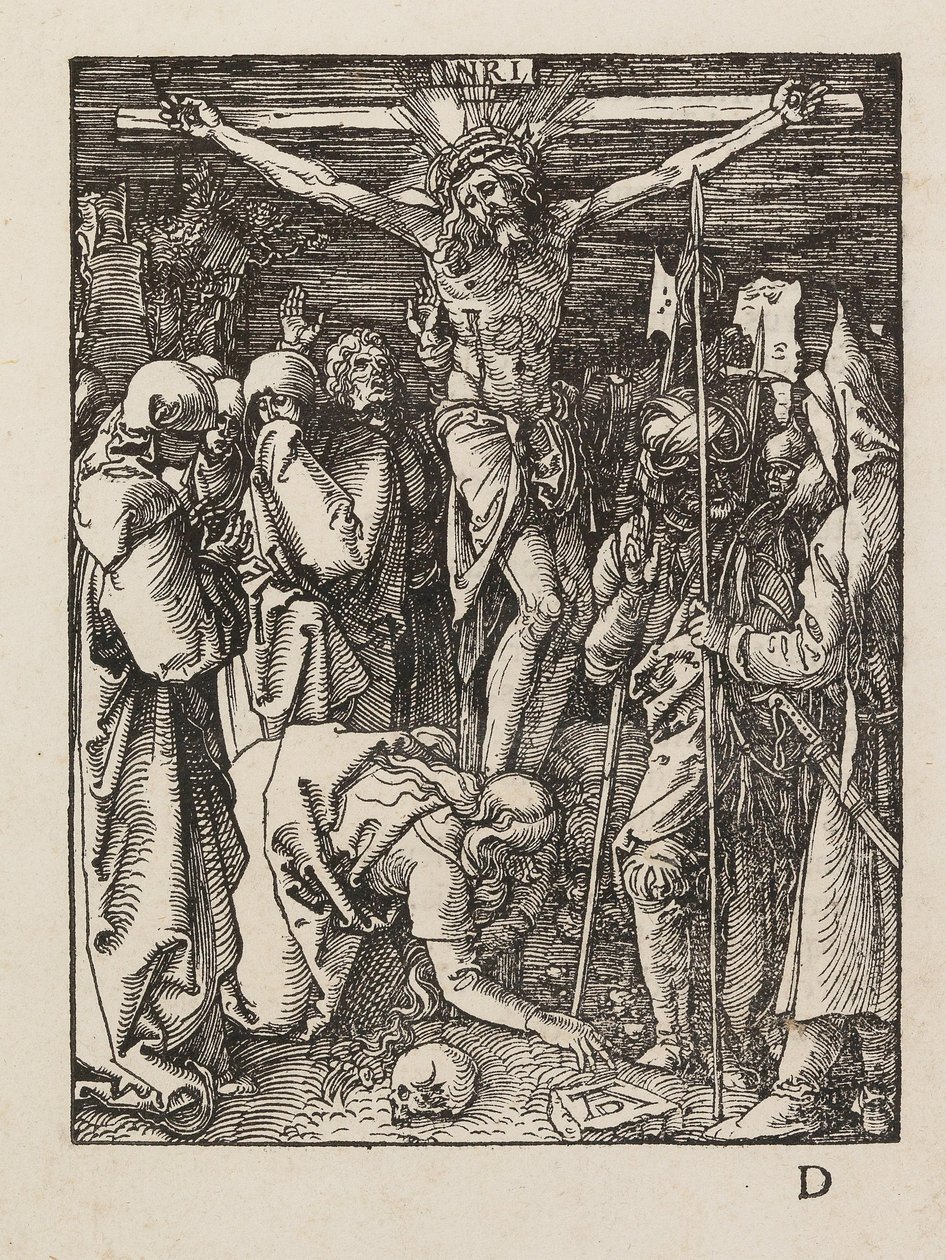Korsfæstelse, fra serien Den lille lidenskab, ca 1509-1511. af Albrecht Dürer