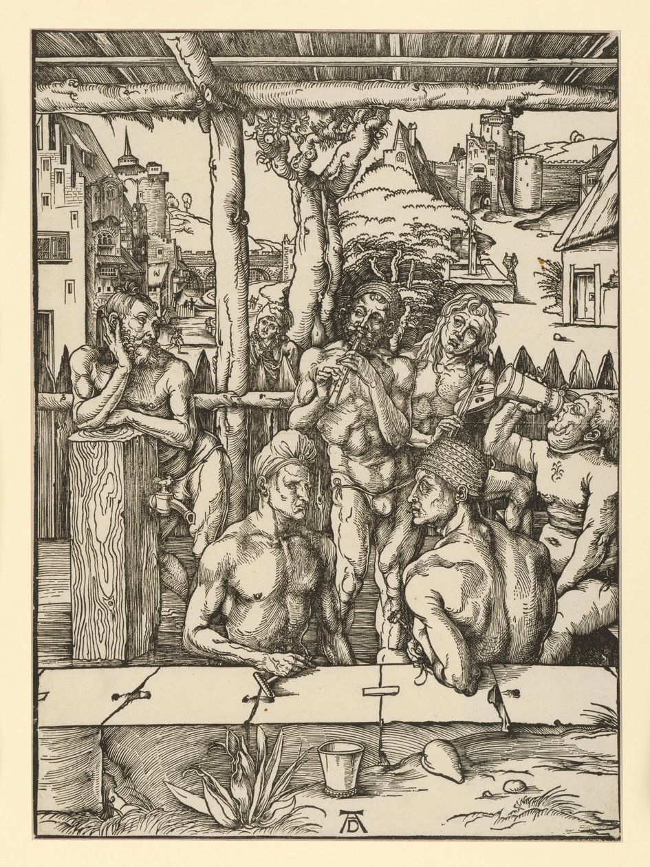Badehuset af Albrecht Dürer