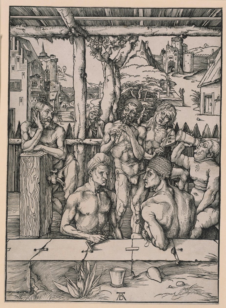Badehuset af Albrecht Dürer