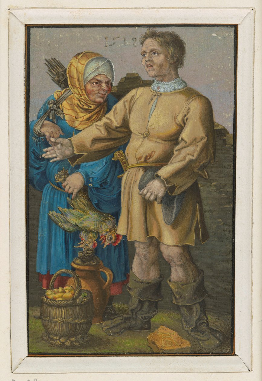 Bondeparret på markedet af Albrecht Dürer