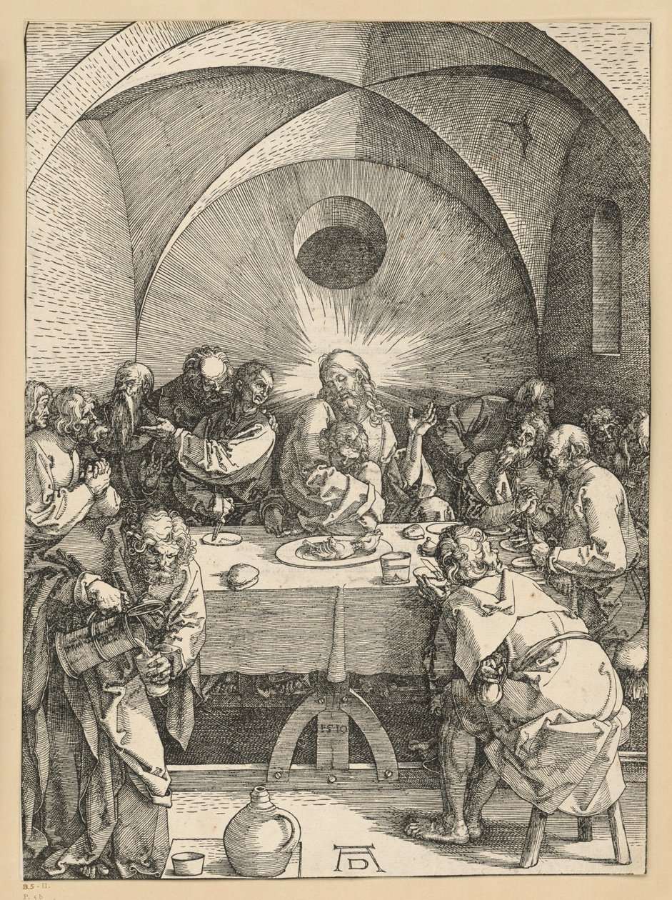 Den sidste nadver (Den store passion) af Albrecht Dürer