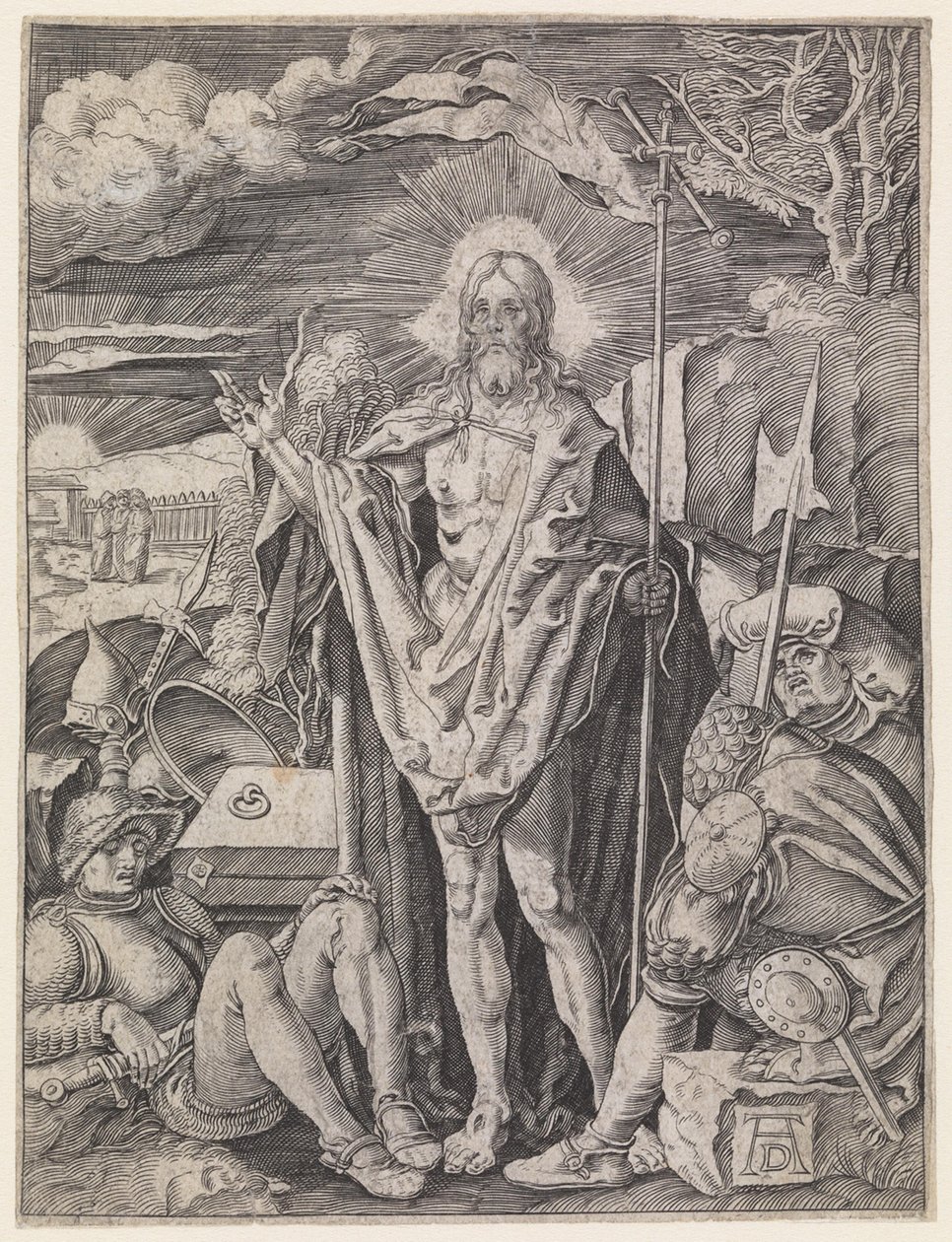 Kristi opstandelse af Albrecht Dürer