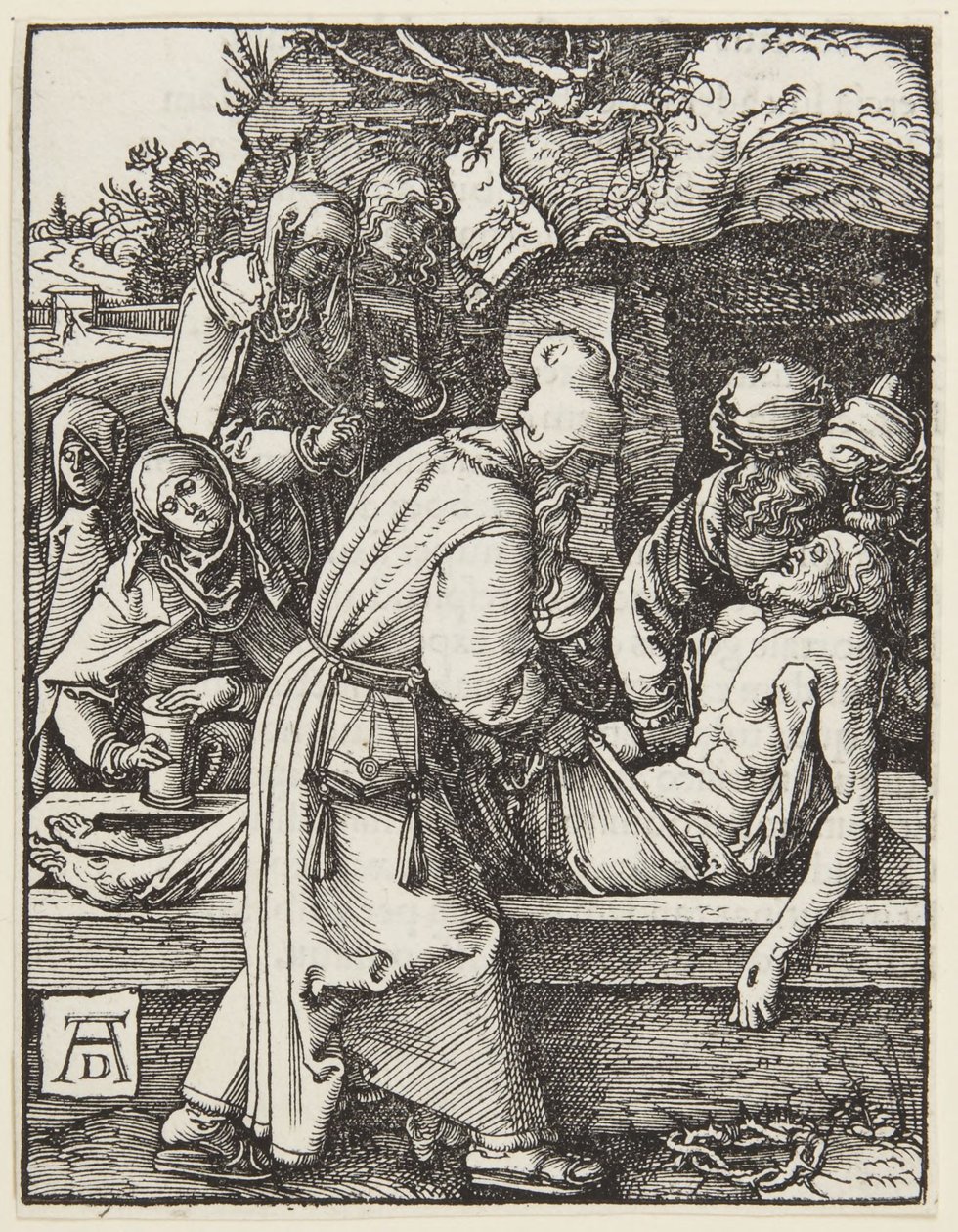 Nedtagelsen fra korset af Albrecht Dürer