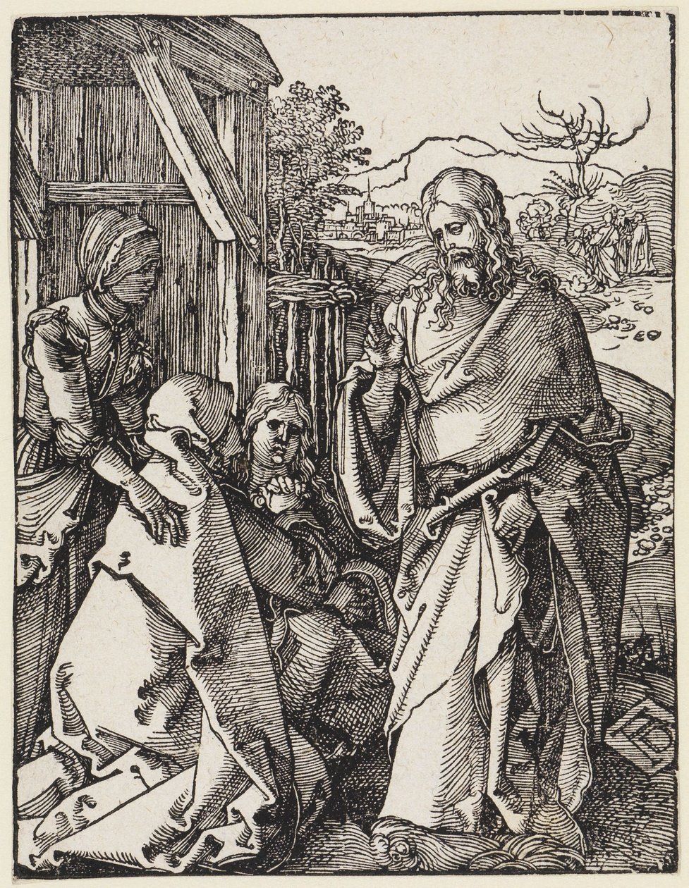 Kristi afsked med sin mor af Albrecht Dürer