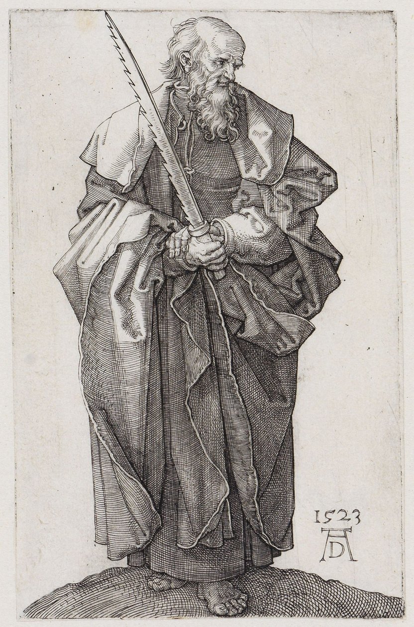 Apostlen Simon af Albrecht Dürer