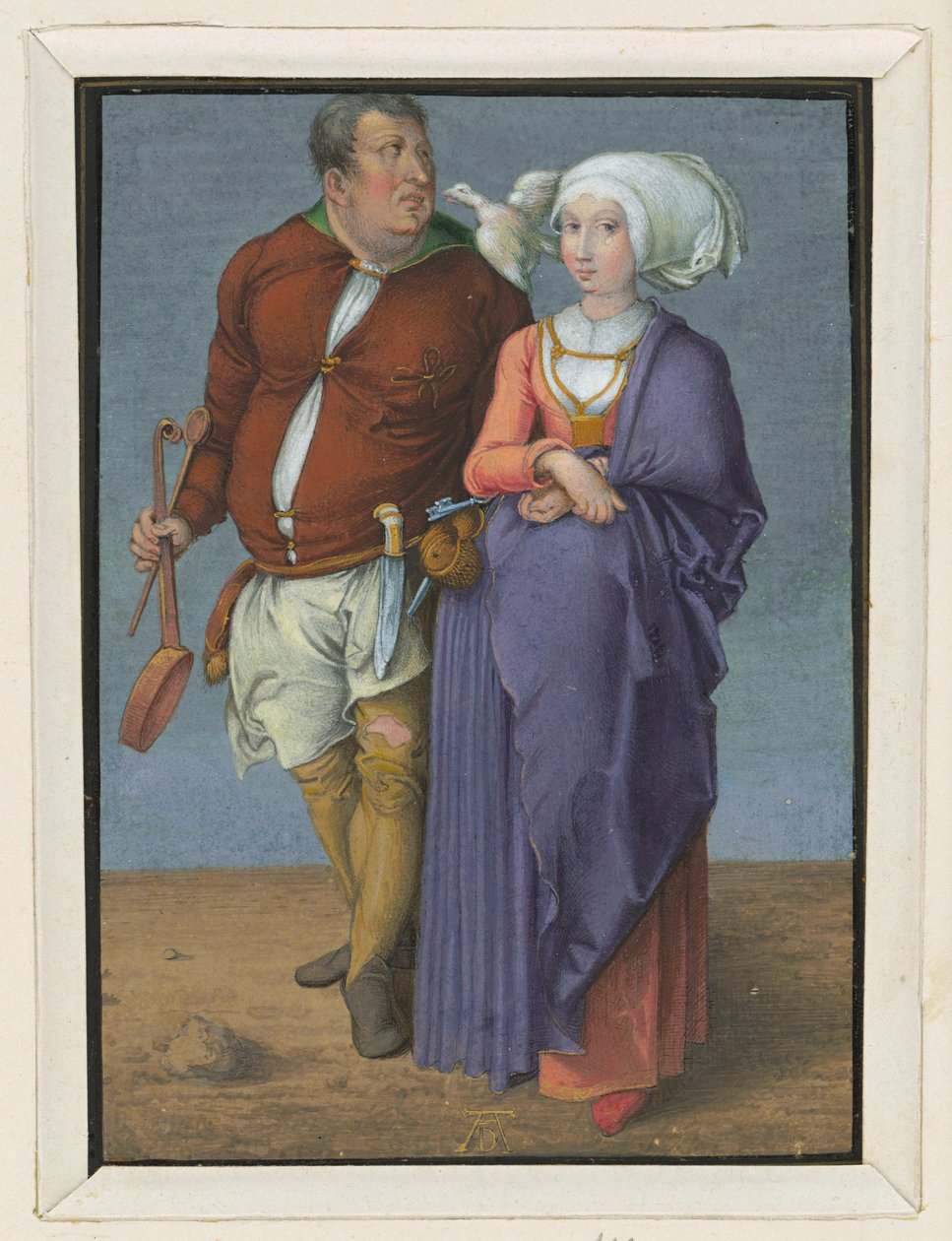 Kokken og hans kone af Albrecht Dürer