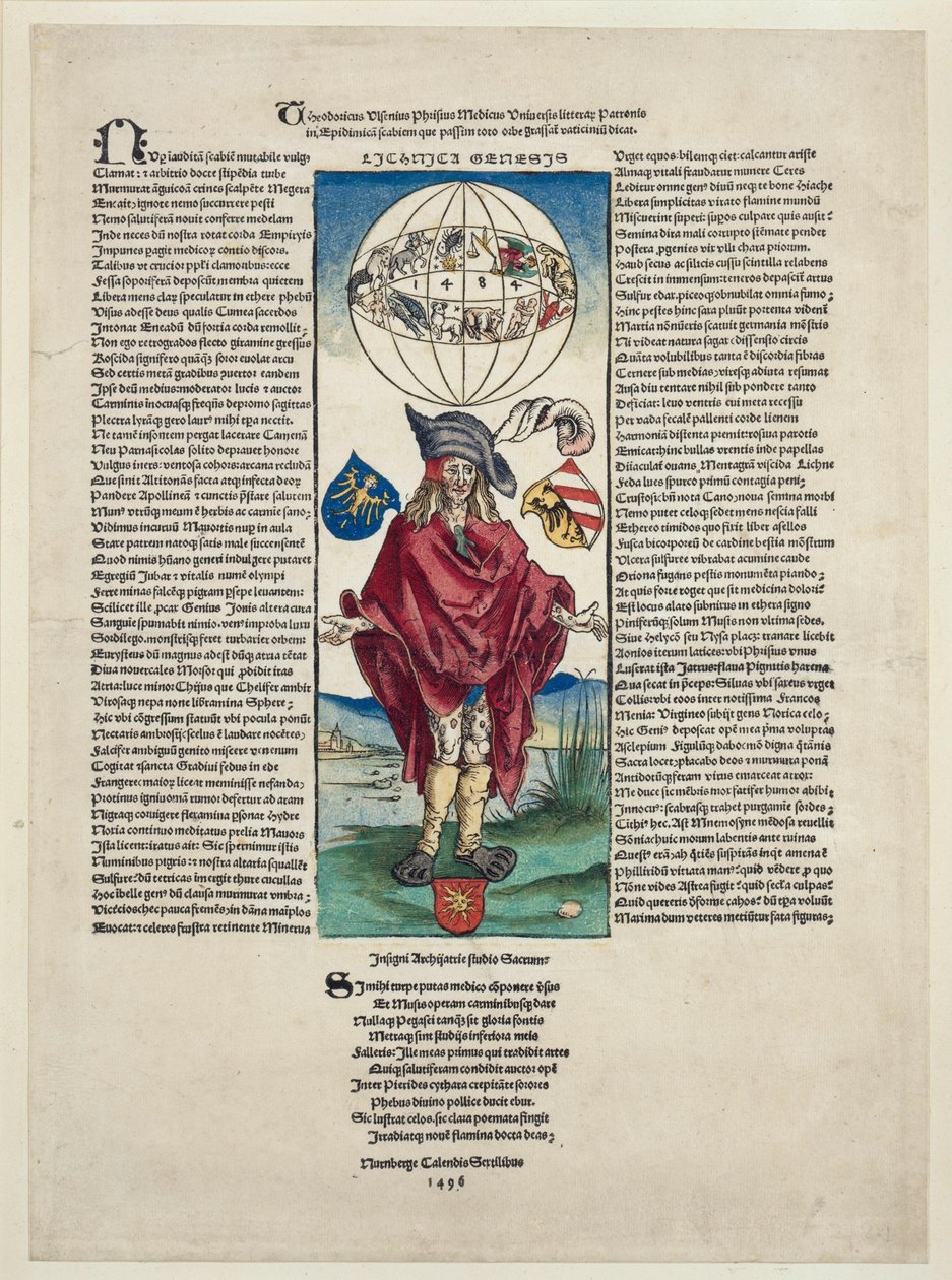 Den syfilitiske mand af Albrecht Dürer