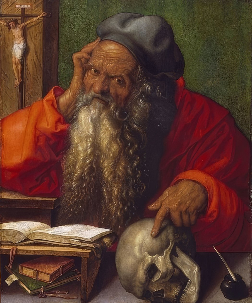 Sankt Jerome i sagen. 1521 af Albrecht Dürer