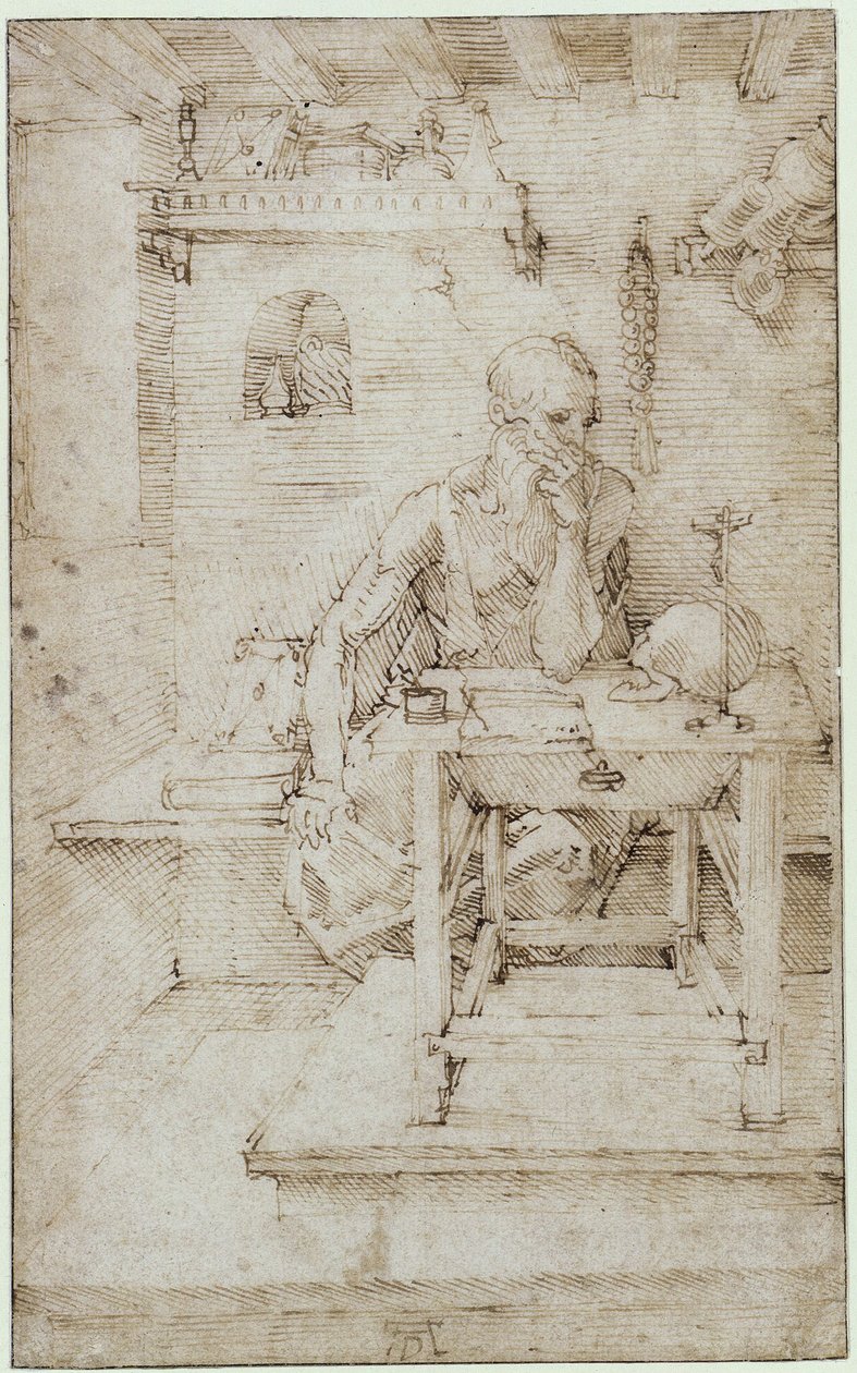 Sankt Hieronymus af Albrecht Dürer