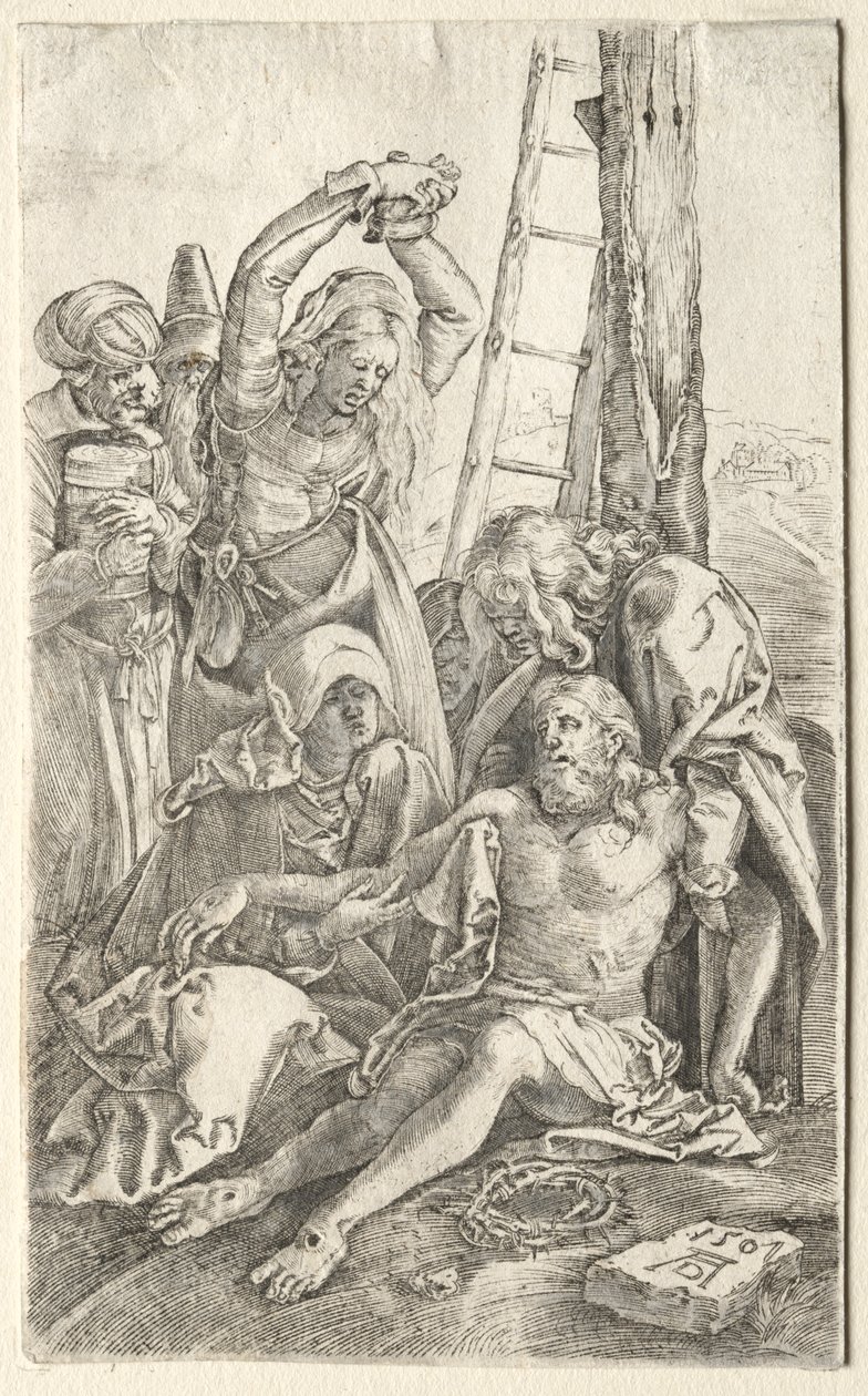 Nedstigning fra korset af Albrecht Dürer