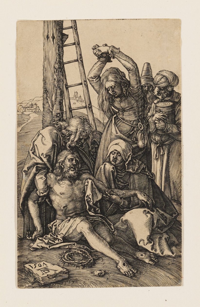 Nedtagelsen fra korset af Albrecht Dürer