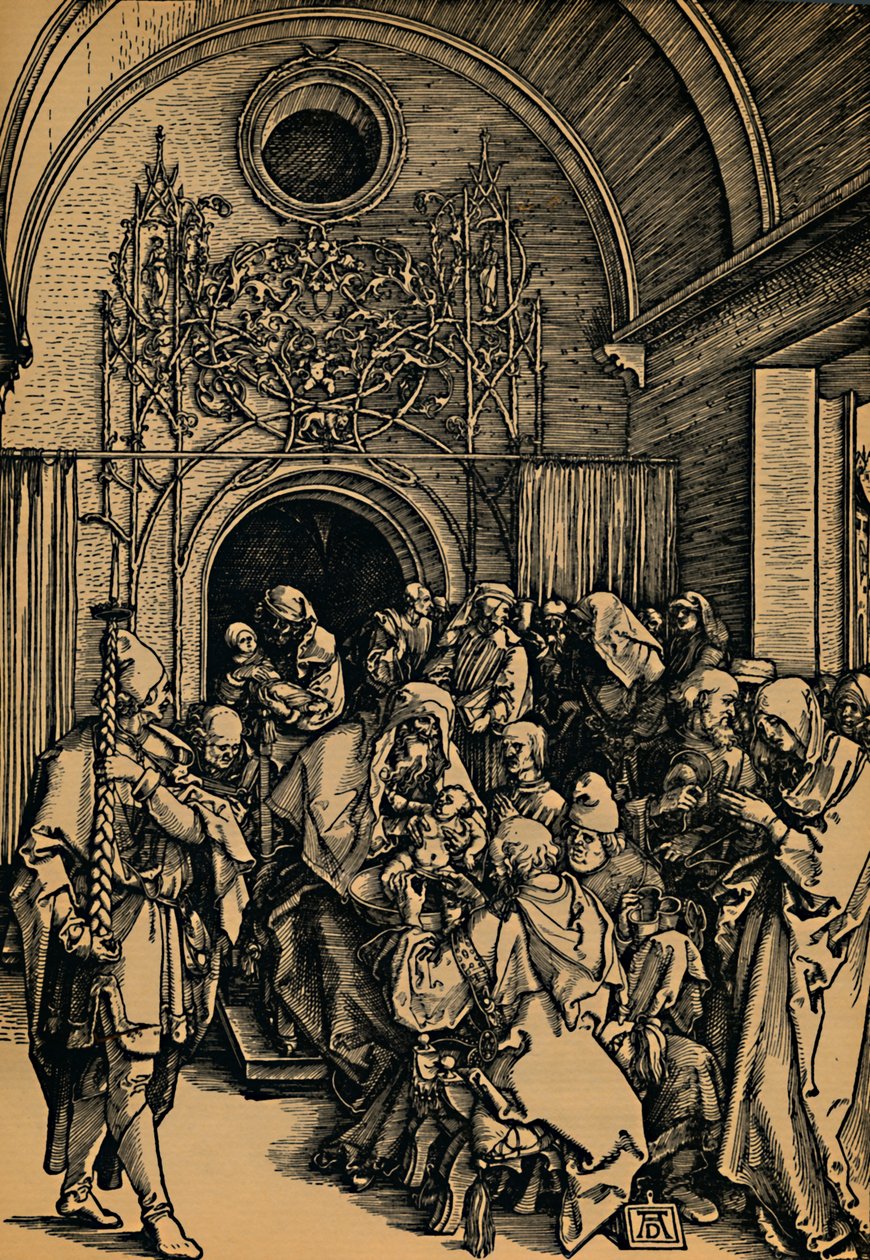 Die Belchneidung Christi, Kristi omskæring, c1505. af Albrecht Dürer