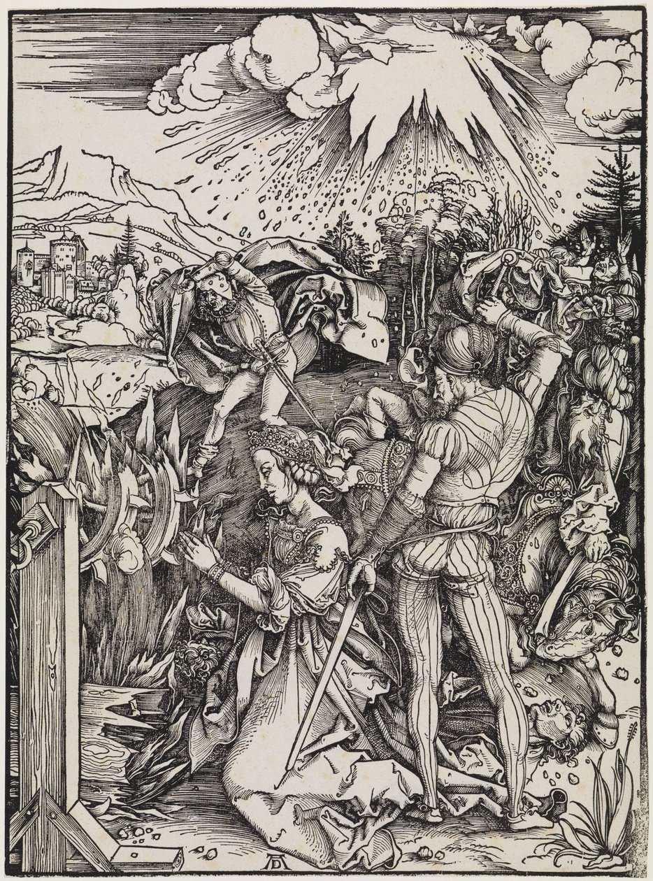Halshugningen af Sankt Katharina af Albrecht Dürer