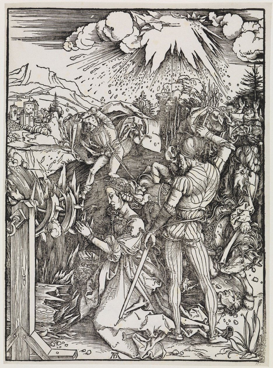 Halshugningen af Sankt Katharina af Albrecht Dürer