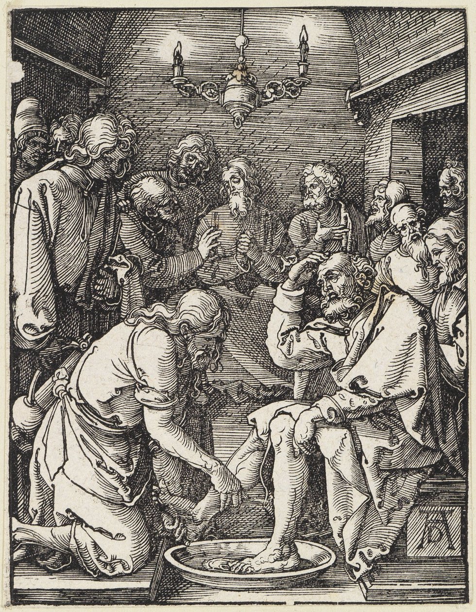 Fodvaskningen af Albrecht Dürer