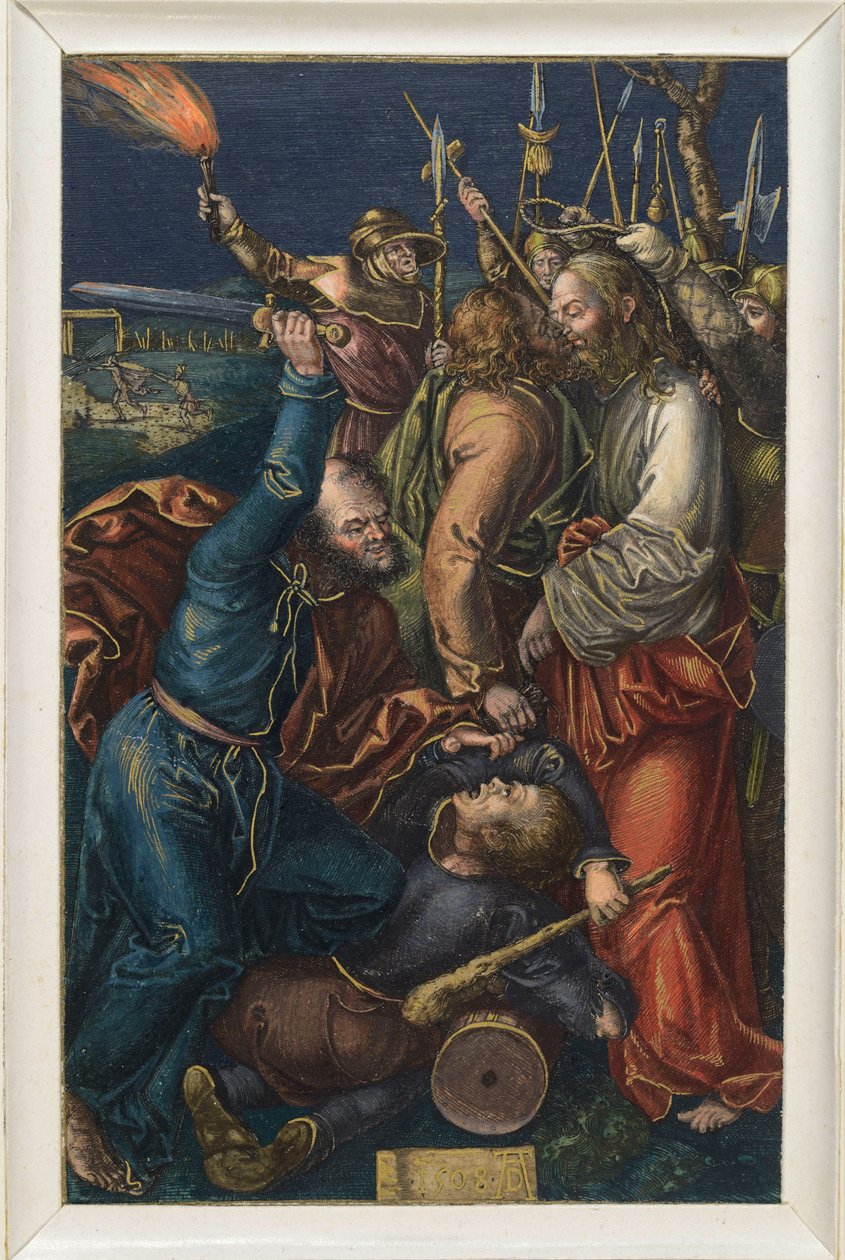 Kristi tilfangetagelse af Albrecht Dürer