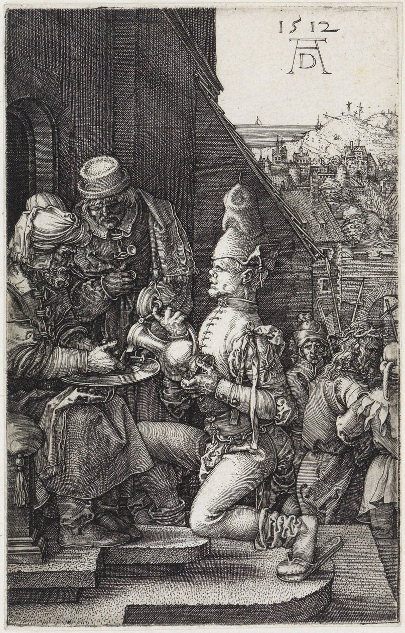 Pilatus vasker sine hænder af Albrecht Dürer