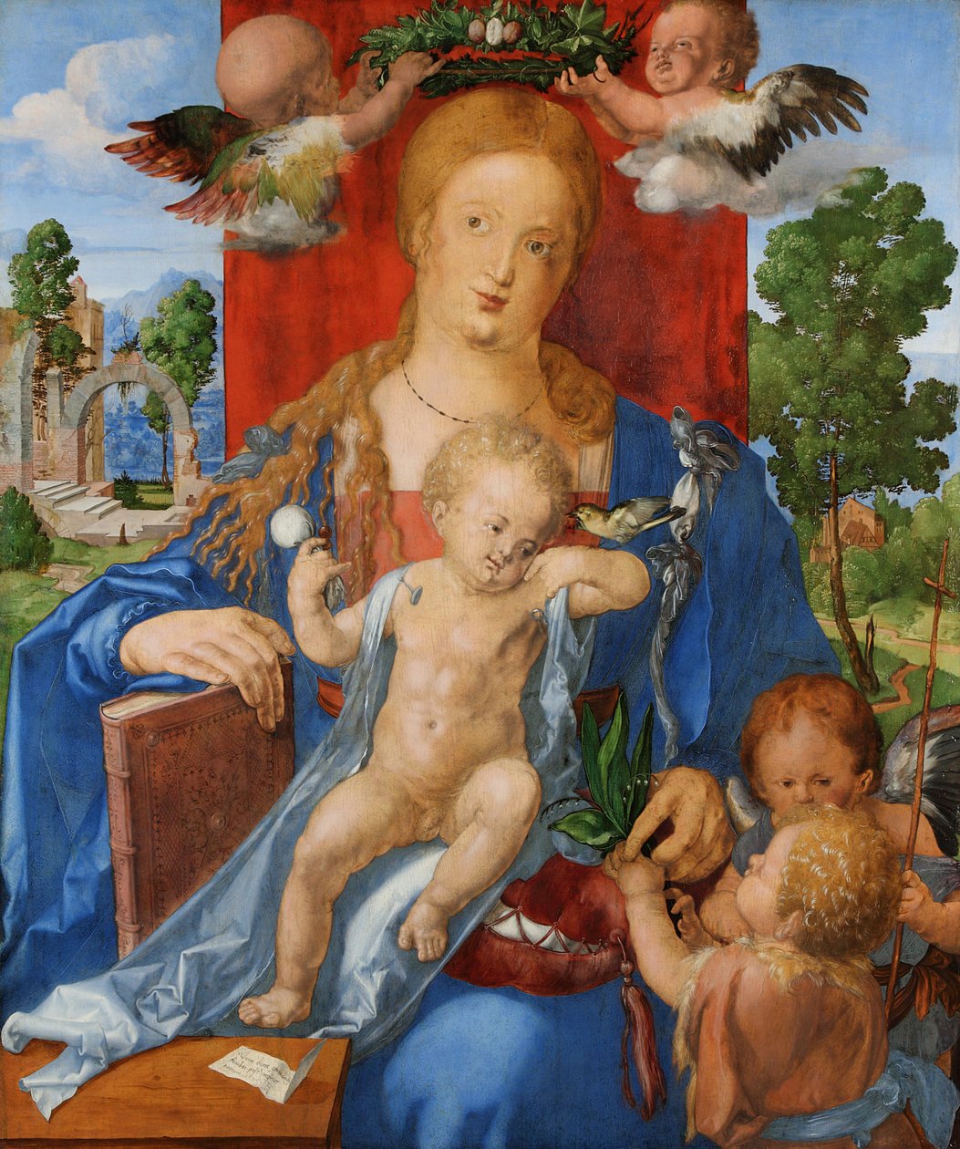 Madonnaen med siskenen af Albrecht Dürer