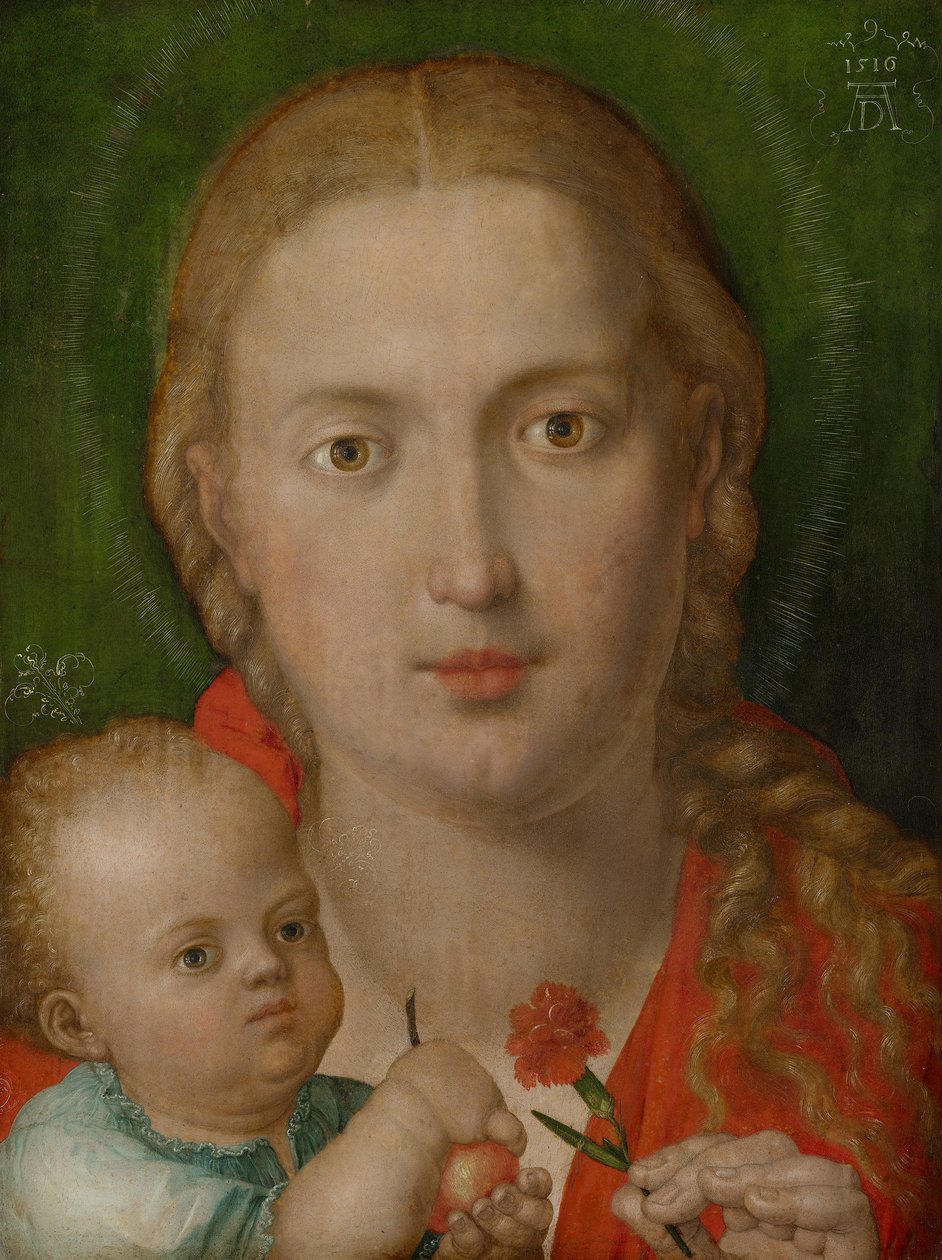 Jomfruen med nelliken af Albrecht Dürer