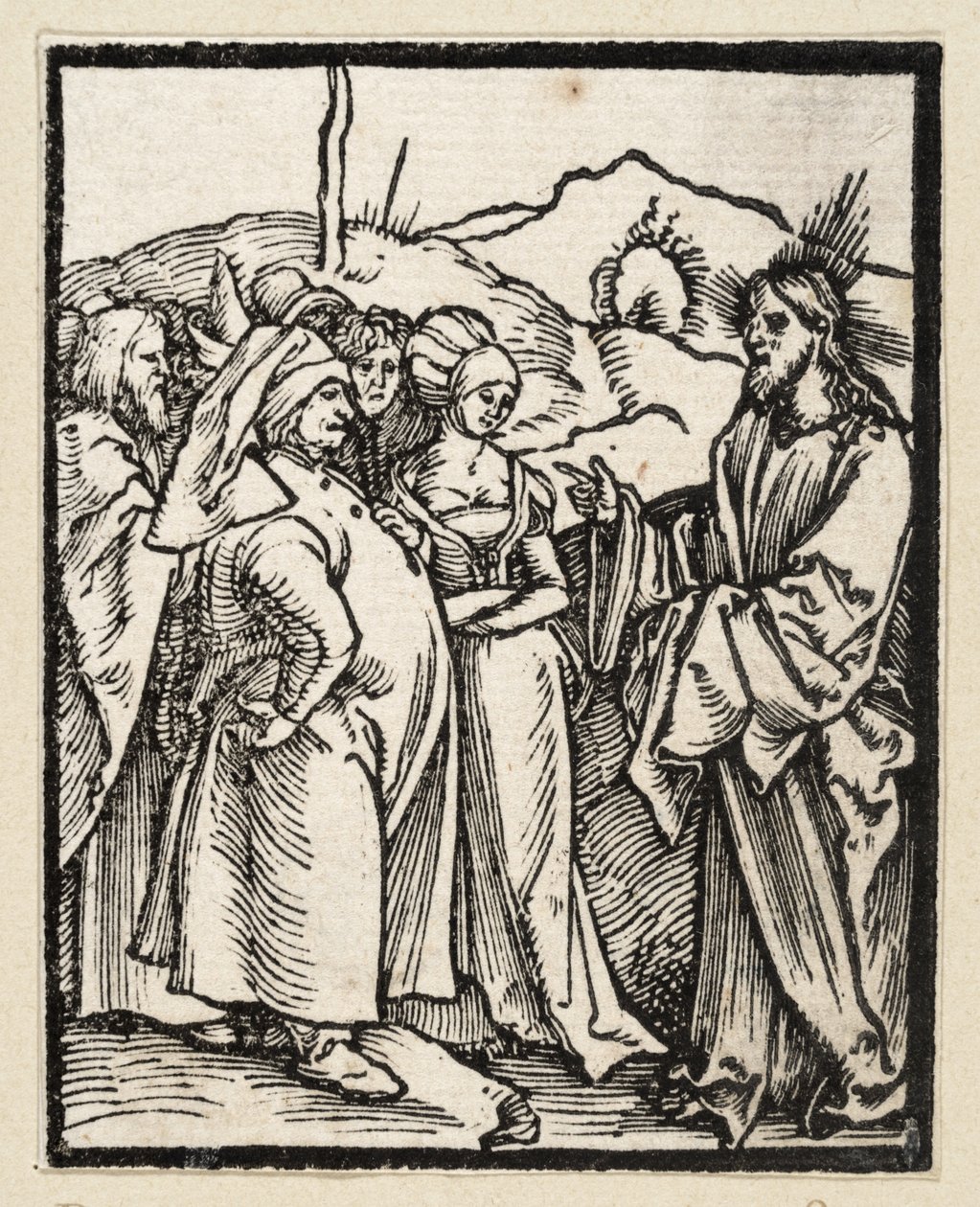 Synderne kommer til Kristus (43 religiøse emner) af Albrecht Dürer