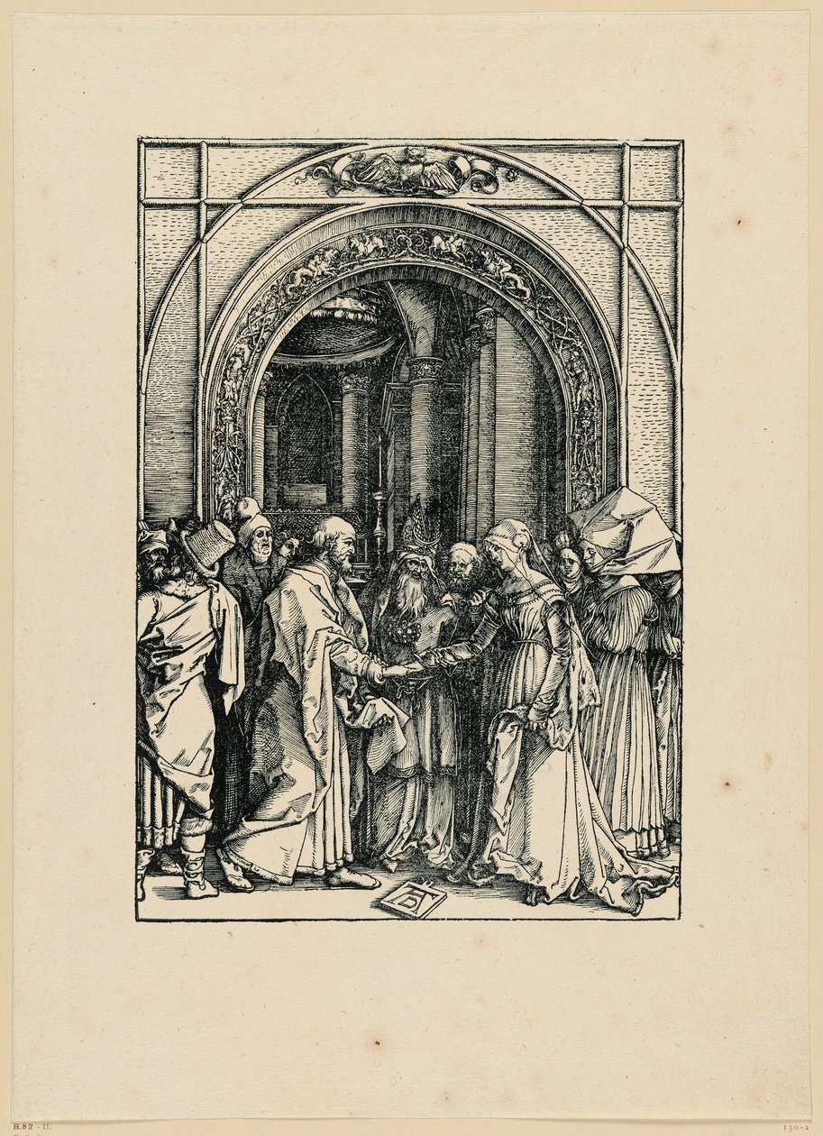 Marias forlovelse (Marias liv) af Albrecht Dürer