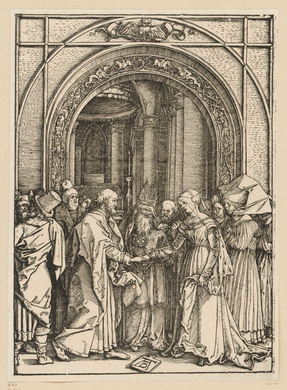 Marias forlovelse (Marias liv) af Albrecht Dürer