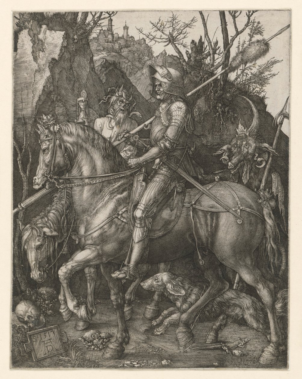 Tre ryttere af Albrecht Dürer