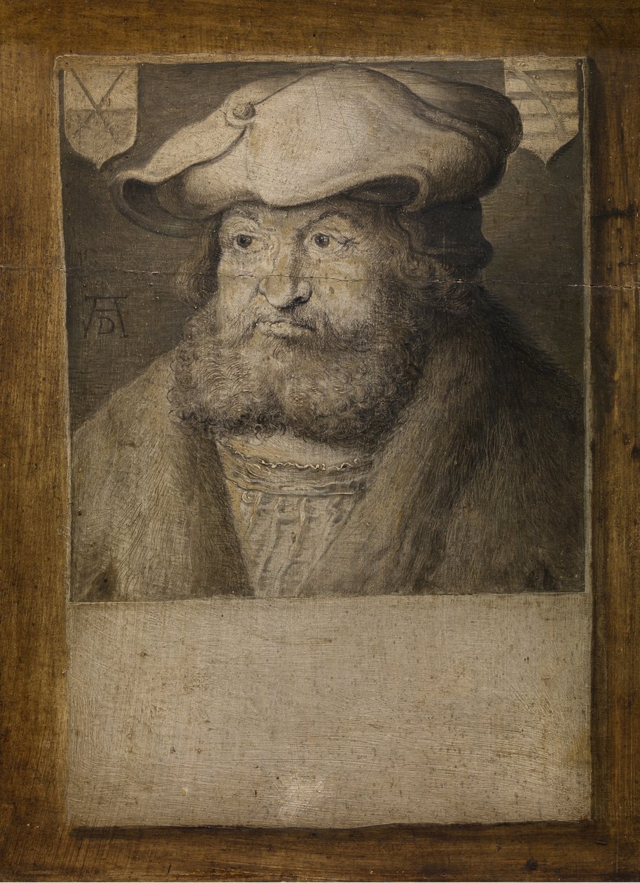 Hollandsk: Den saksiske kurfyrste Frederik III Den saksiske kurfyrste Frederik III af Albrecht Dürer