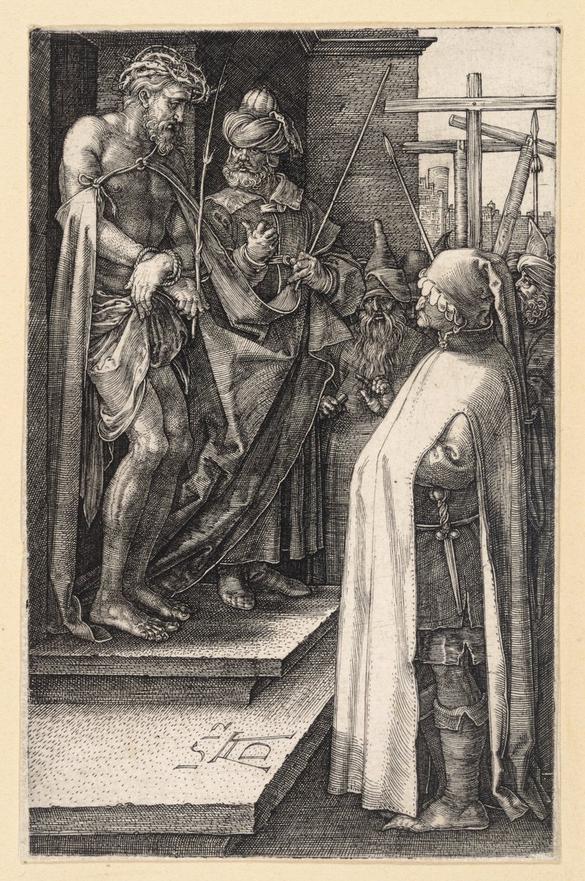 Ecce Homo (Kobberstikspassionen) af Albrecht Dürer