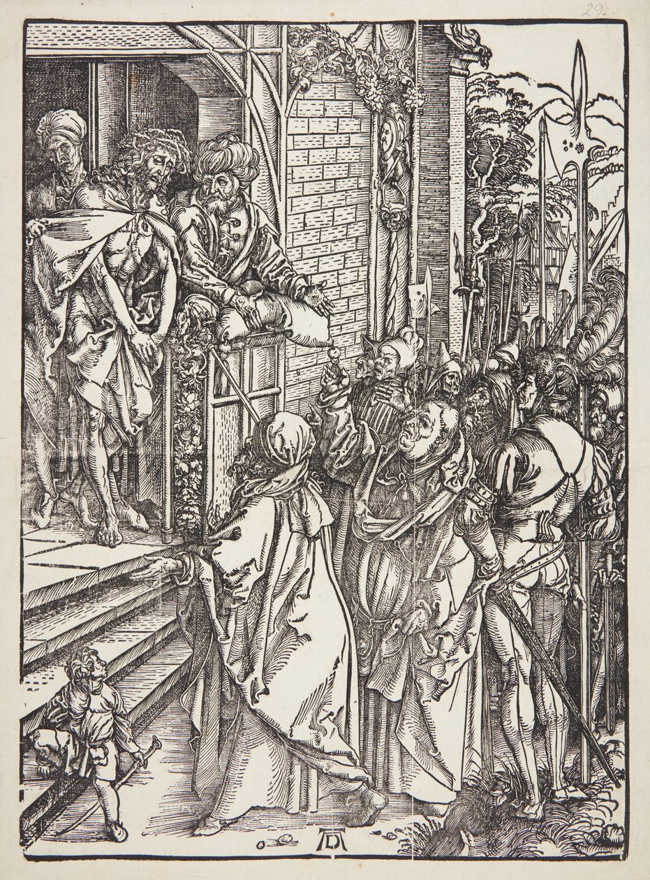 Ecce Homo - Præsentationen af Kristus af Albrecht Dürer
