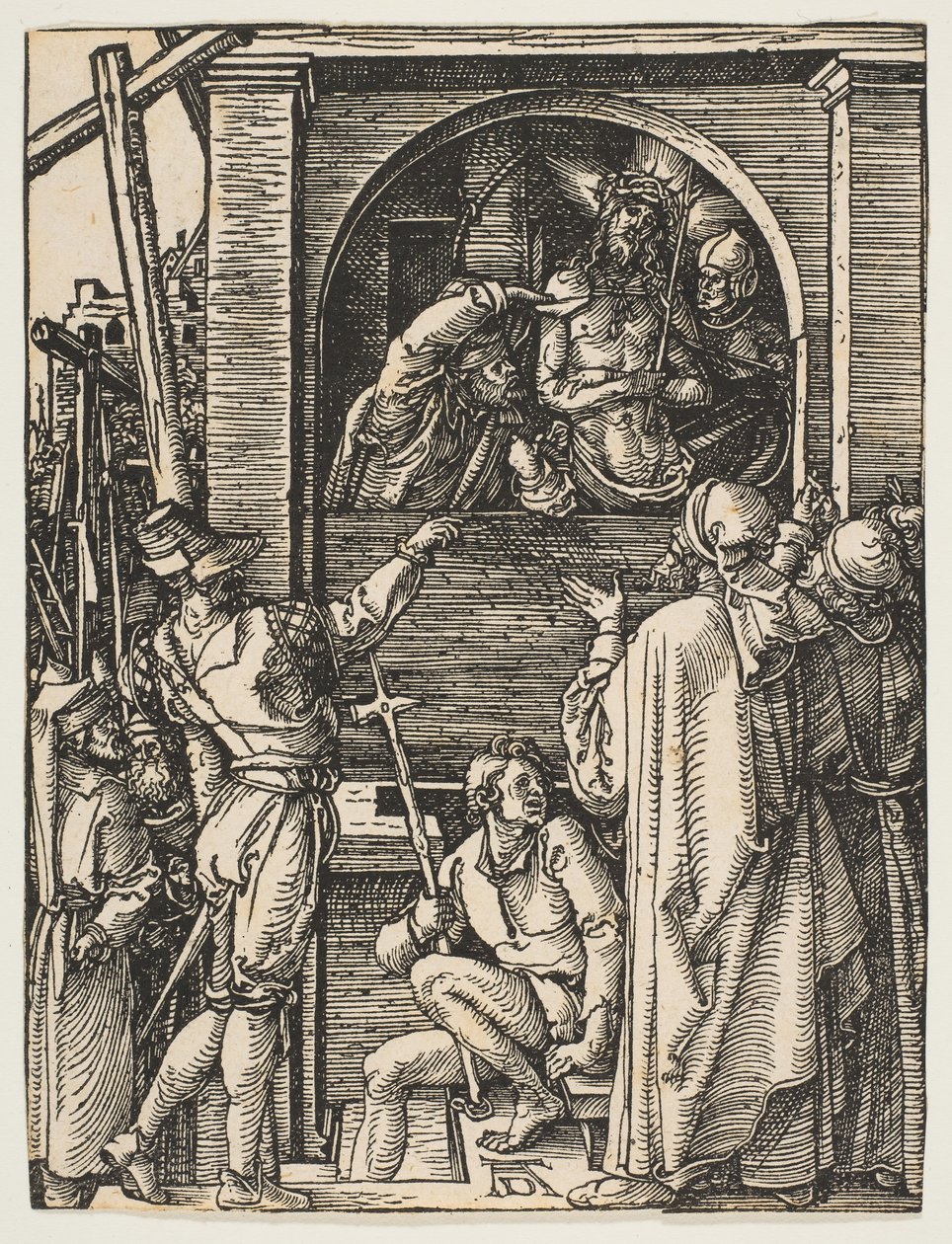 Ecco Homo, fra The Small Passion, ca. 1509. af Albrecht Dürer