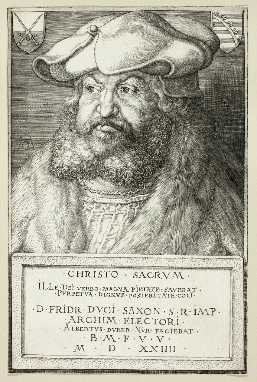 Kurfyrste Frederik den Vise af Sachsen af Albrecht Dürer