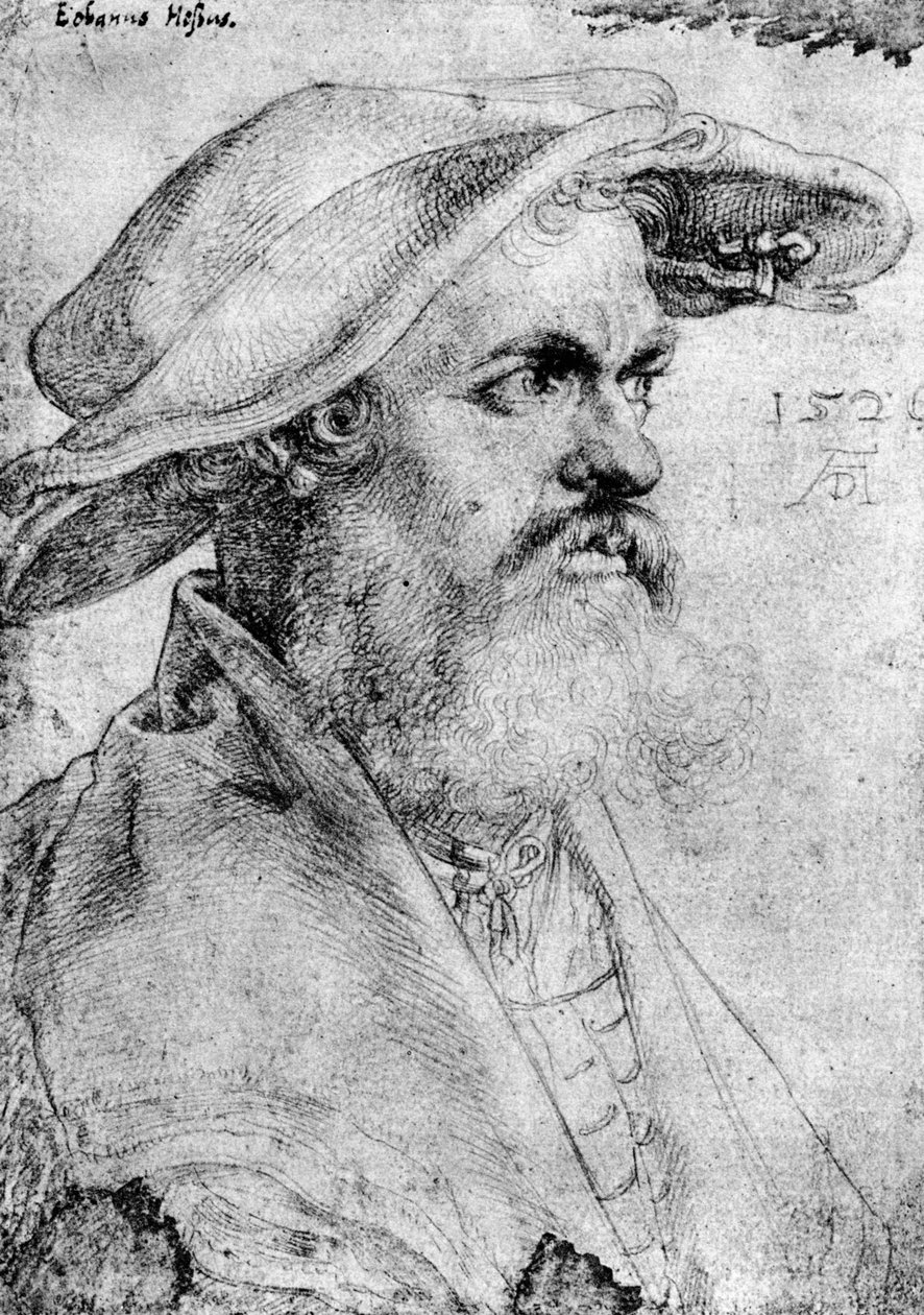 Eobanus Hesse, 1526, 1936 af Albrecht Dürer