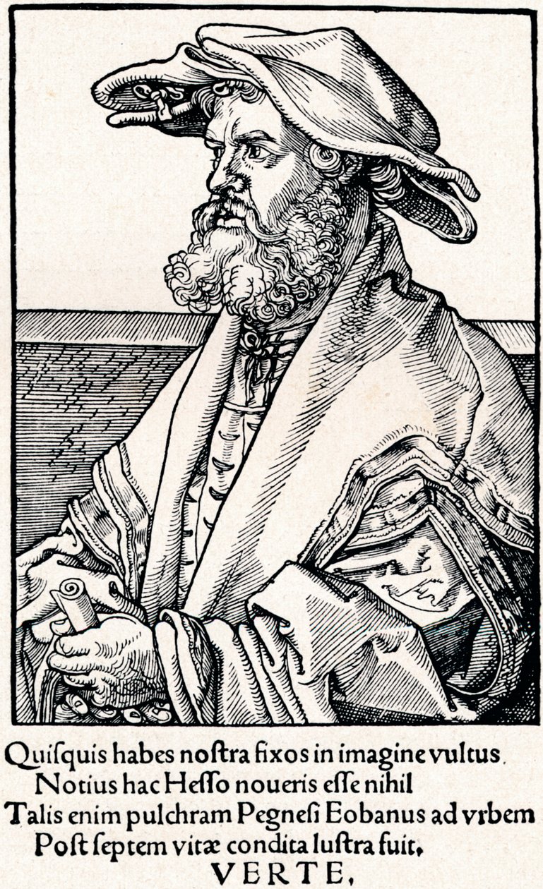 Eobanus Hessen, 1527 1906 af Albrecht Dürer