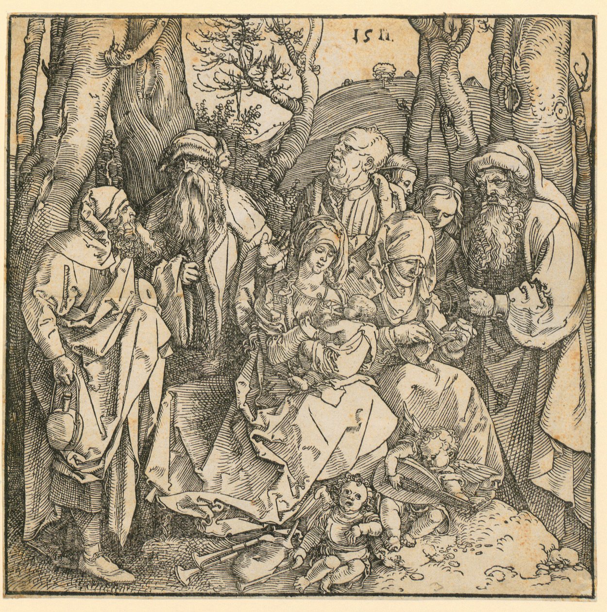Erasmus af Rotterdam af Albrecht Dürer