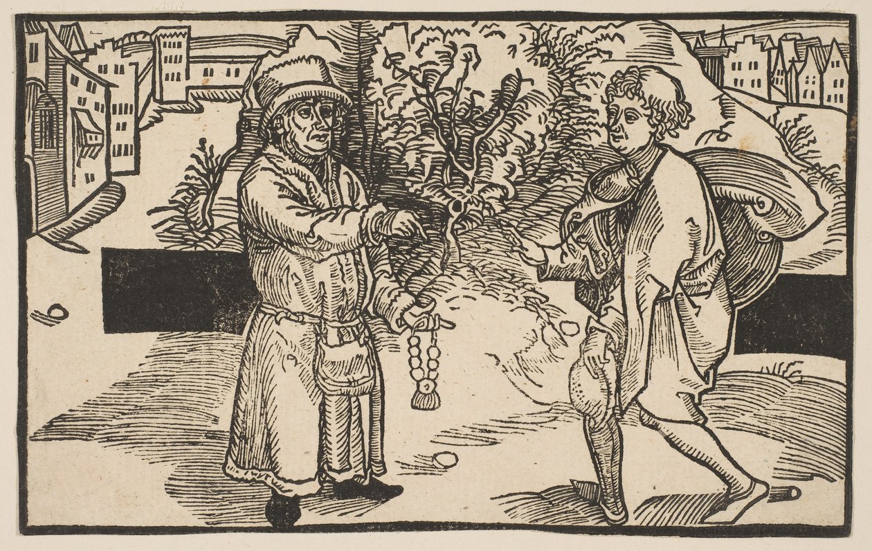 Eunuchs, fra The Comedies of Terence, genoptryk fra det 19. århundrede.n.d. af Albrecht Dürer