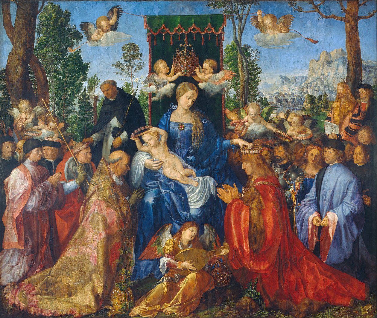 Rosenkransfesten af Albrecht Dürer